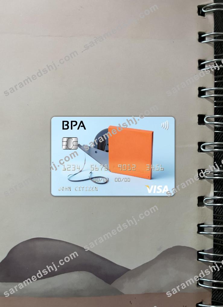 Andorra Banca Privada d'Andorra (BPA) visa card photolook front